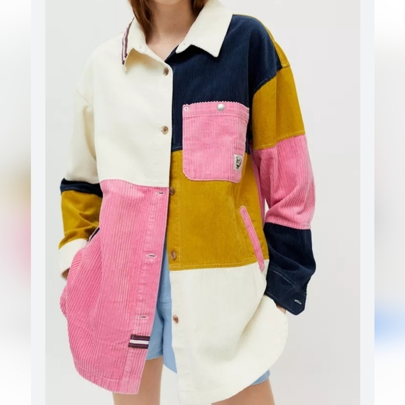 BDG Colorblock Corduroy Jacket - Picture 2 of 10